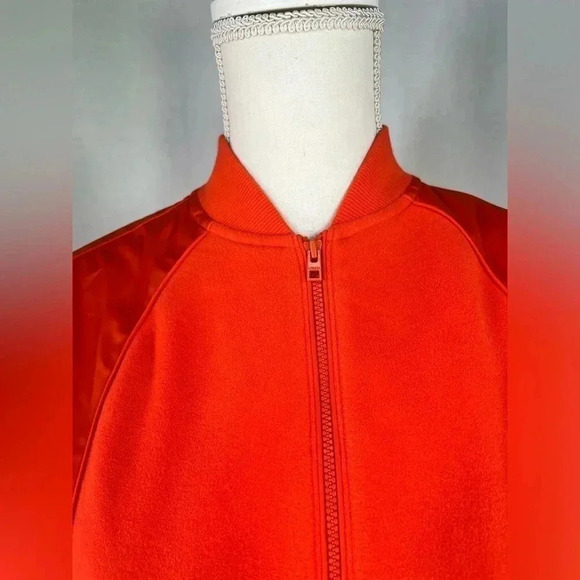 ATHLETA  Jacket Zion Microfleece Long Sleeve Orange Full Zip Women’s Size XS - Picture 8 of 15